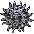Alice In Chains Standard Patch: Sun Logo B&W