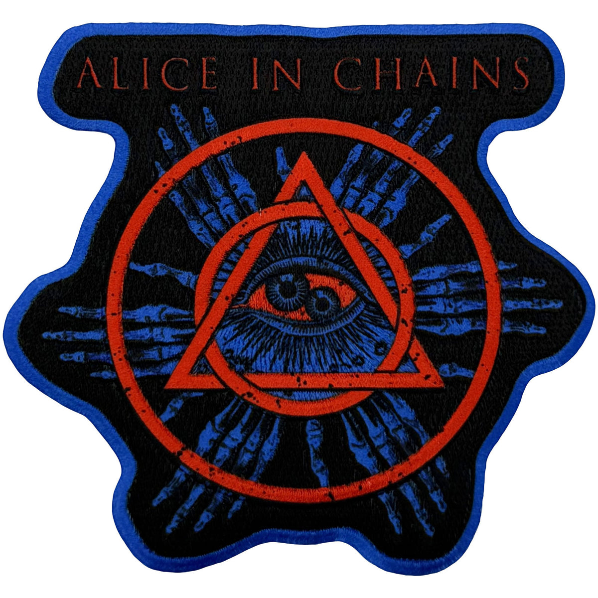 AliceInChains_Circle Triangle_Woven Patch