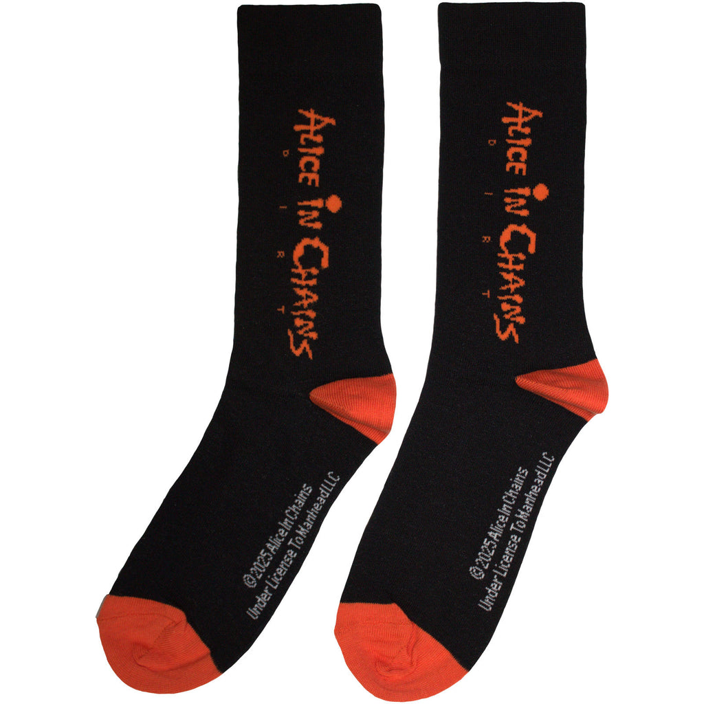 Alice In Chains Unisex Ankle Socks: Logo (Black) (UK Size 6 - 11)