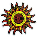 Alice In Chains Sticker: Sun Logo