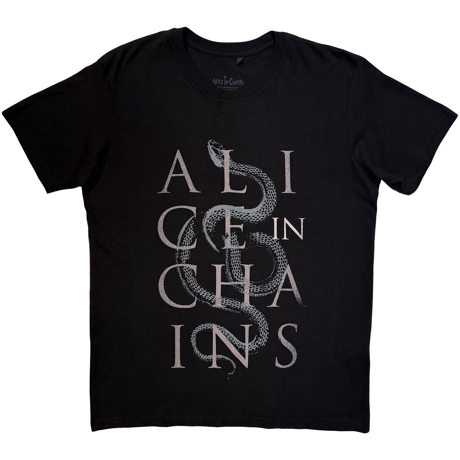 Alice In Chains Unisex T-Shirt: Snakes (Black)