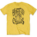 Alice In Chains Unisex T-Shirt: Transplant (Yellow)
