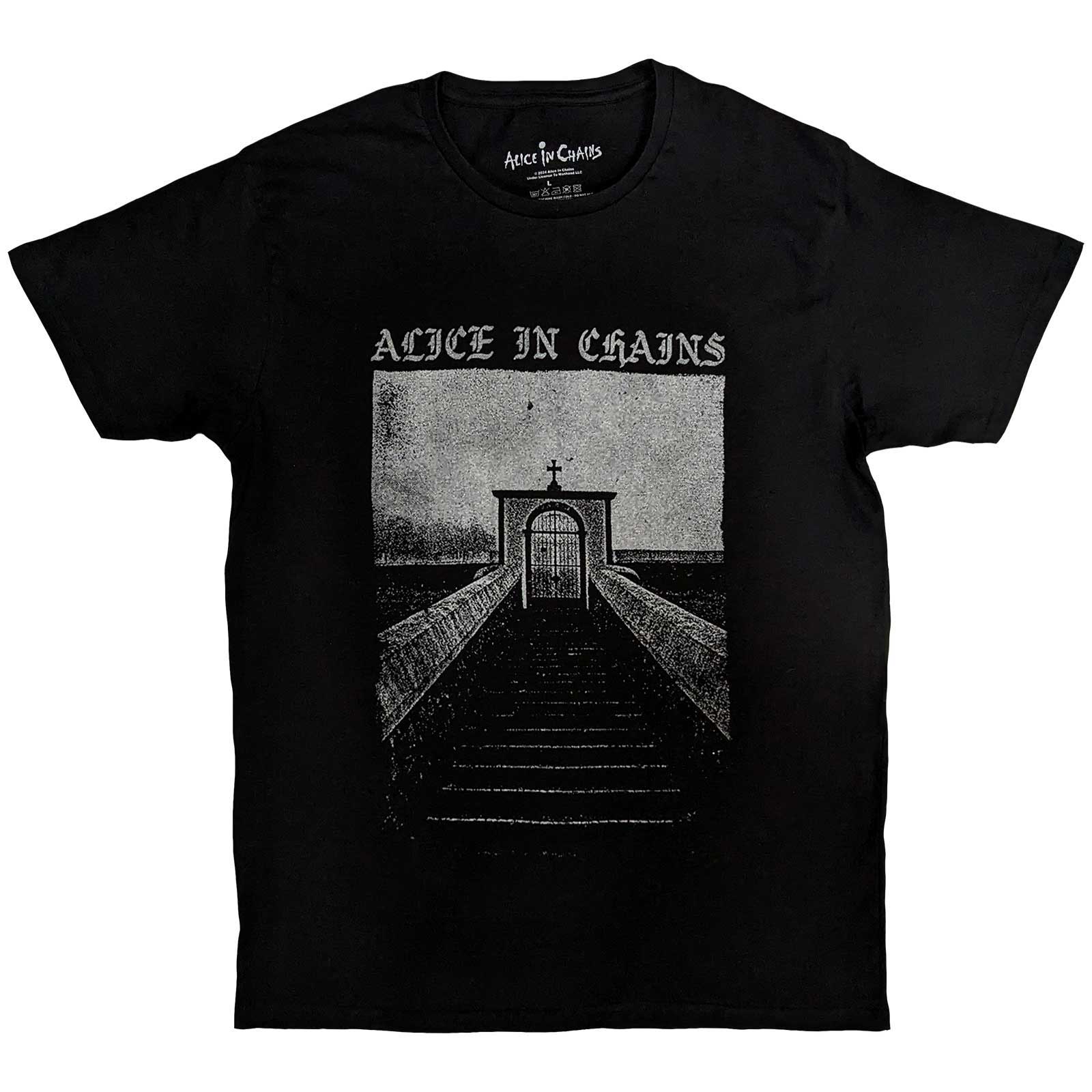 Alice In Chains Unisex T-Shirt: Stairway (Black)