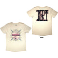 Alice In Chains Unisex T-Shirt: Dirt (Sand) (Back Print)