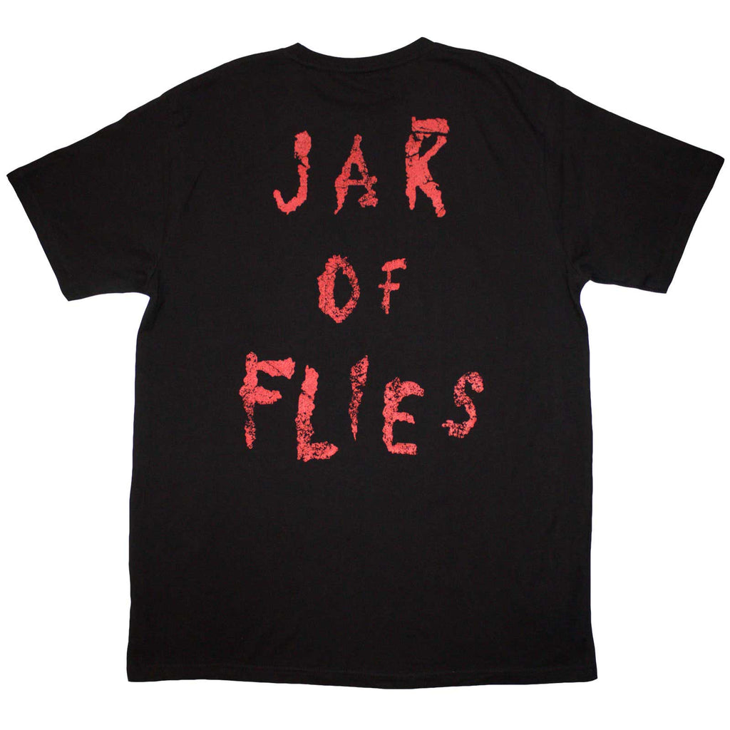 Alice In Chains Unisex T-Shirt: Jar of Flies (Black) (Back Print)
