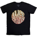 Alice In Chains Unisex T-Shirt: Gradient Logo (Black)