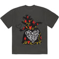 Disney Unisex T-Shirt: Alice In Wonderland - Off With Their Heads (Charcoal Grey)