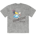 Disney Unisex T-Shirt: Alice In Wonderland - Wonderland This Way (Grey)