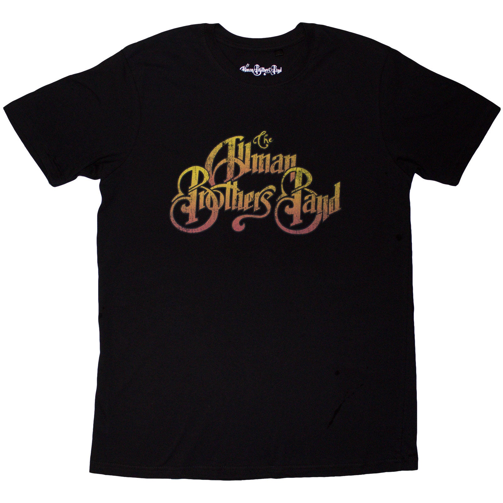 The Allman Brothers Band Unisex T-Shirt: Road Goes On (Black) (Back Print)
