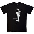Amy Winehouse Unisex T-Shirt: Scarf Portrait (Black)