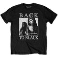 Amy Winehouse Unisex T-Shirt: Back to Black (Black)