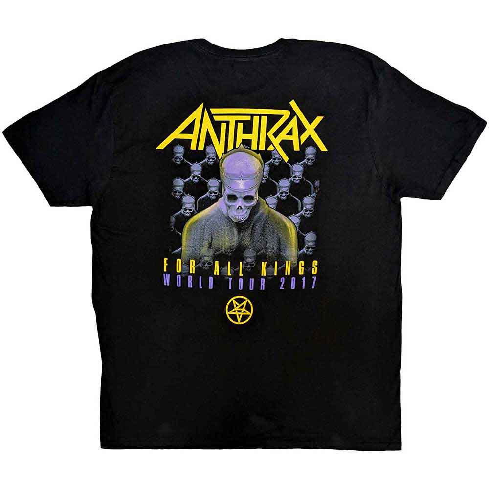 Anthrax Unisex T-Shirt: Among The Kings (Black)