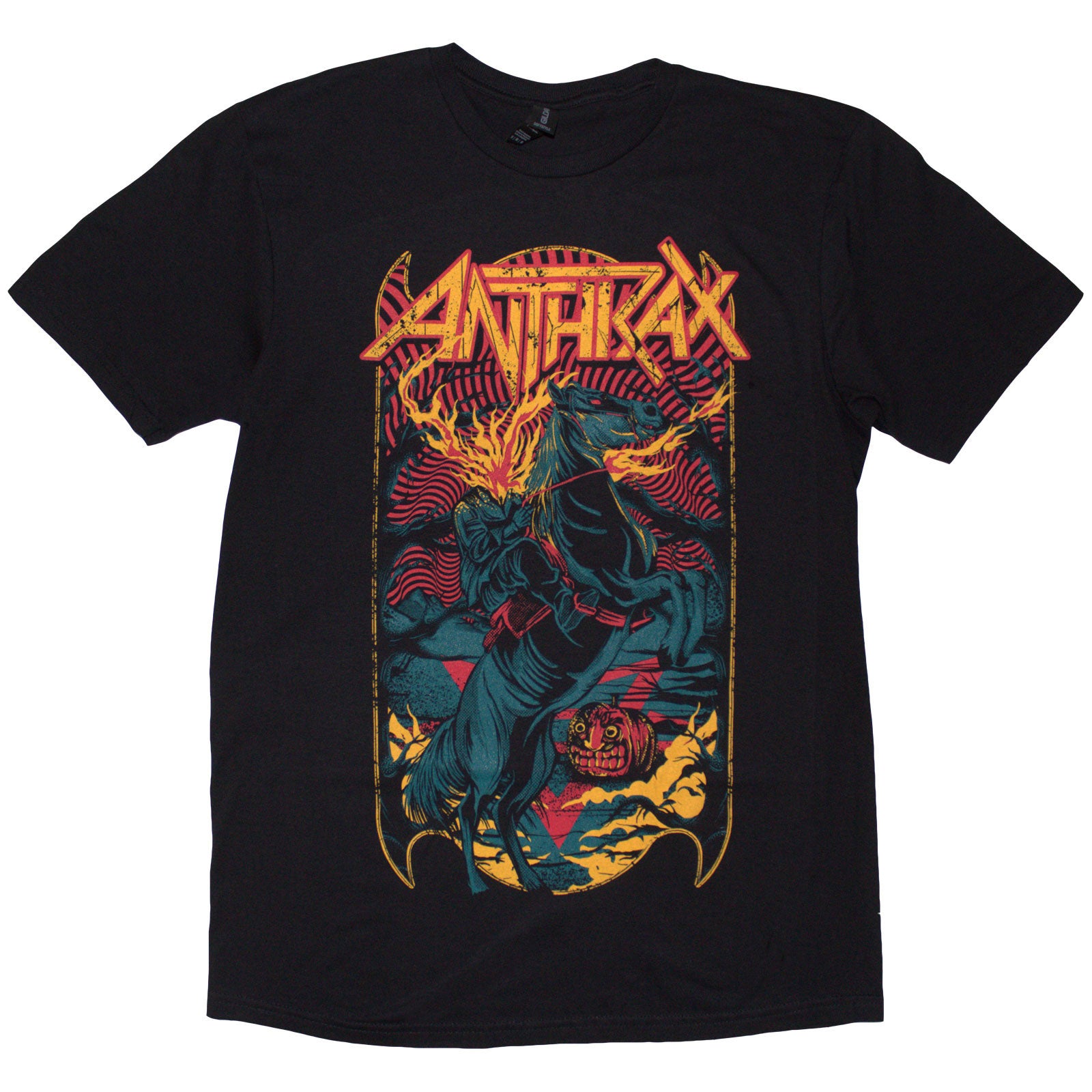 Anthrax Unisex T-Shirt: Headless Horseman (Black)