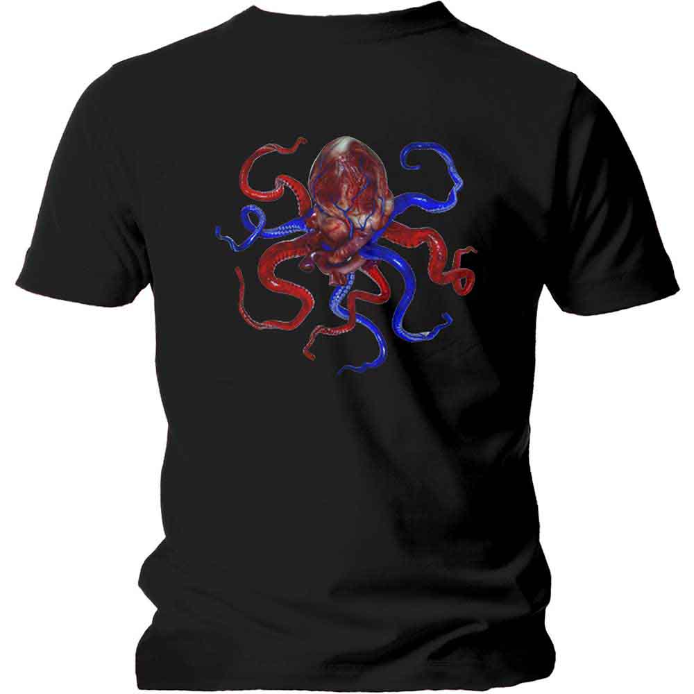 A Perfect Circle Unisex T-Shirt: Octoheart (Black) (Back Print)
