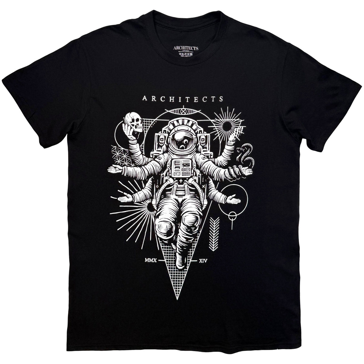 Architects Unisex T-Shirt: Astro Full Dark (Black)