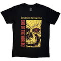 Avenged Sevenfold Unisex Premium Carbon T-Shirt: End Of The World Tour (Black)