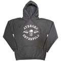 Avenged Sevenfold Unisex Pullover Hoodie: Logo (Charcoal Grey)