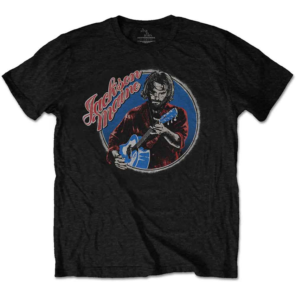 A Star Is Born Unisex T-Shirt: Jackson Maine (Black) (LOS)