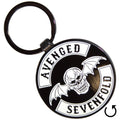 Avenged Sevenfold Keychain: Deathbat Crest (Double Sided)