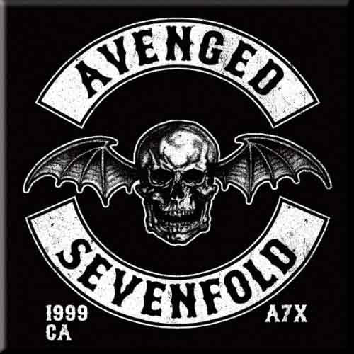 Avenged Sevenfold Fridge Magnet: Death Bat Crest
