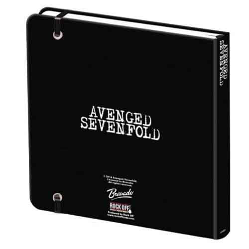 Avenged Sevenfold Notebook: Death Bat Crest (Hard Back)