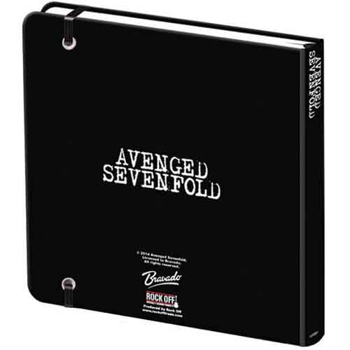 Avenged Sevenfold Notebook: Death Bat Crest (Hard Back)