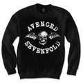 Avenged Sevenfold Unisex Sweatshirt: Death Bat (Black)