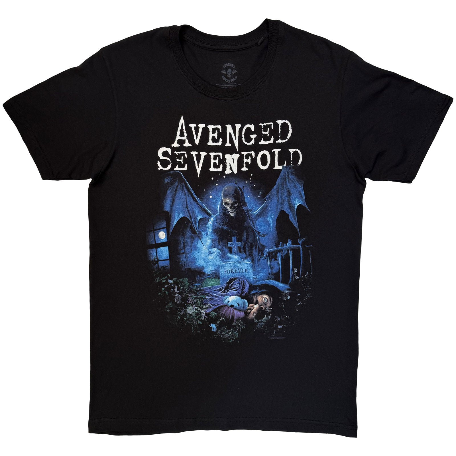 Avenged Sevenfold Unisex T-Shirt: Recurring Nightmare (Black)