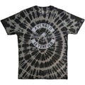 Avenged Sevenfold Unisex T-Shirt: Deathbat Crest (Charcoal Grey) (Wash Collection)