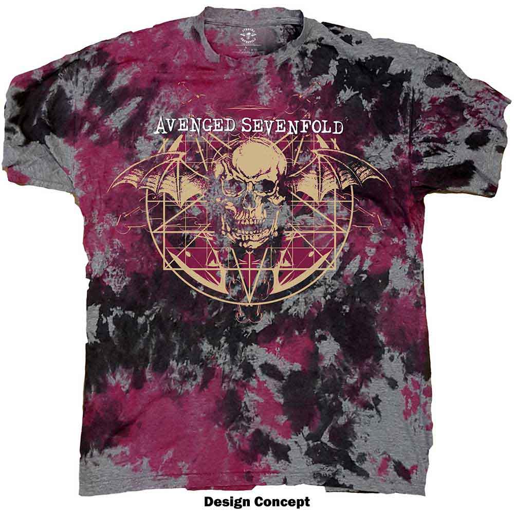 Avenged Sevenfold Unisex T-Shirt: Ritual (Grey) (Wash Collection)