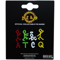 A Tribe Called Quest Pin Badge: Stick Figures Logo
