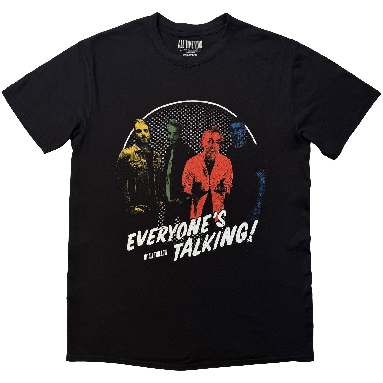 All Time Low Unisex T-Shirt: Everyones Talking (Black)