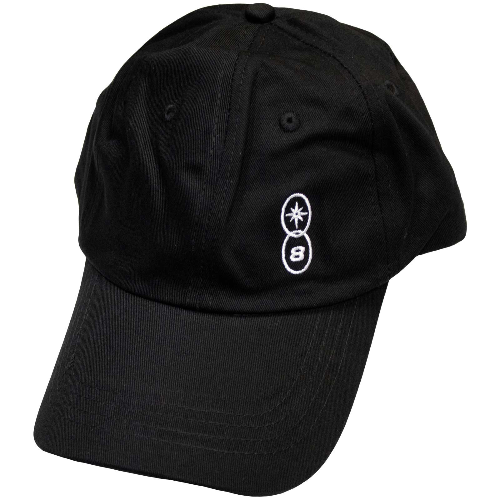 ATEEZ Unisex Baseball Cap: Fellowship Beginning Of The End (Black) (Back Print & Ex-Tour)