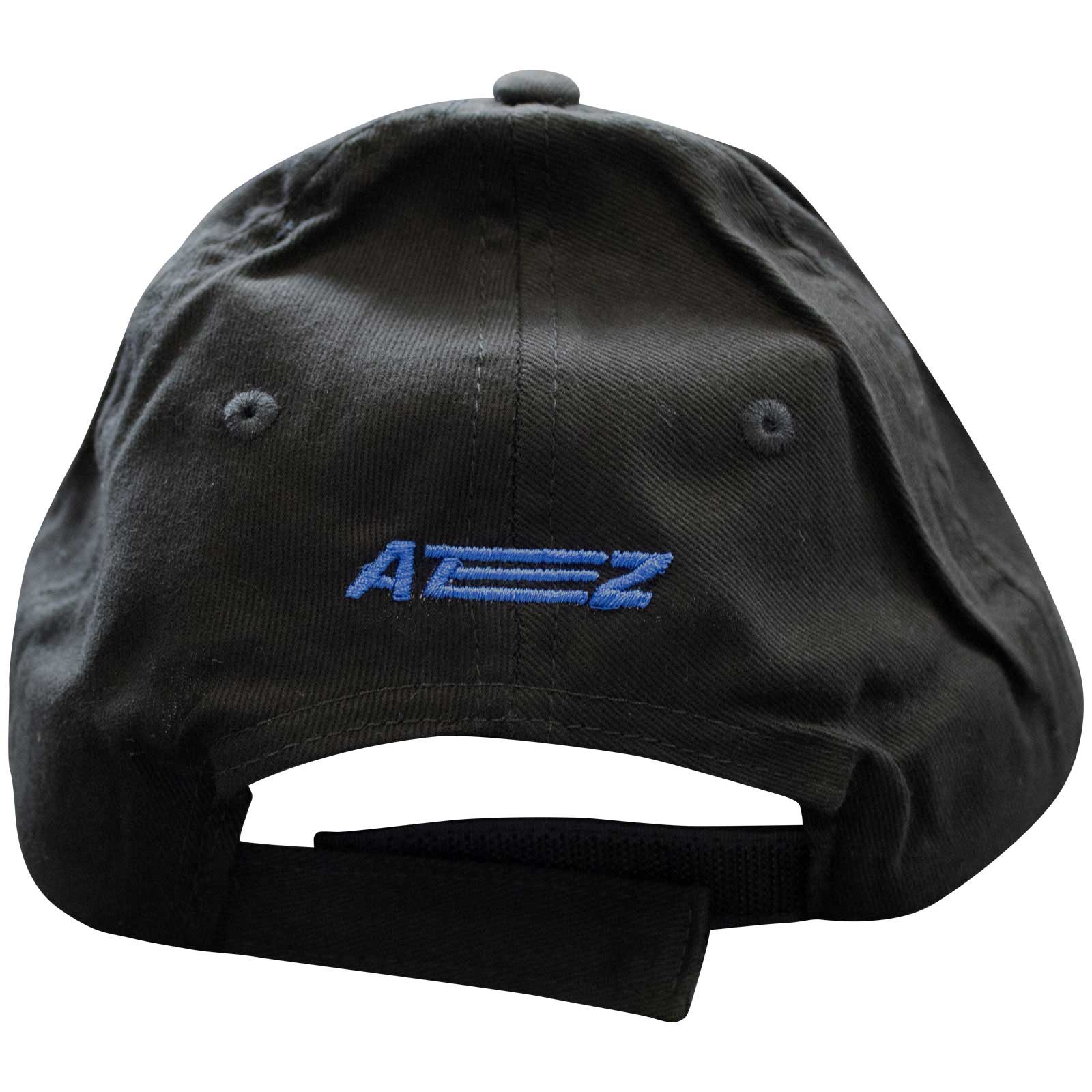 ATEEZ Unisex Baseball Cap: Fellowship Map The Treasure (Black) (Back Print & Ex-Tour)