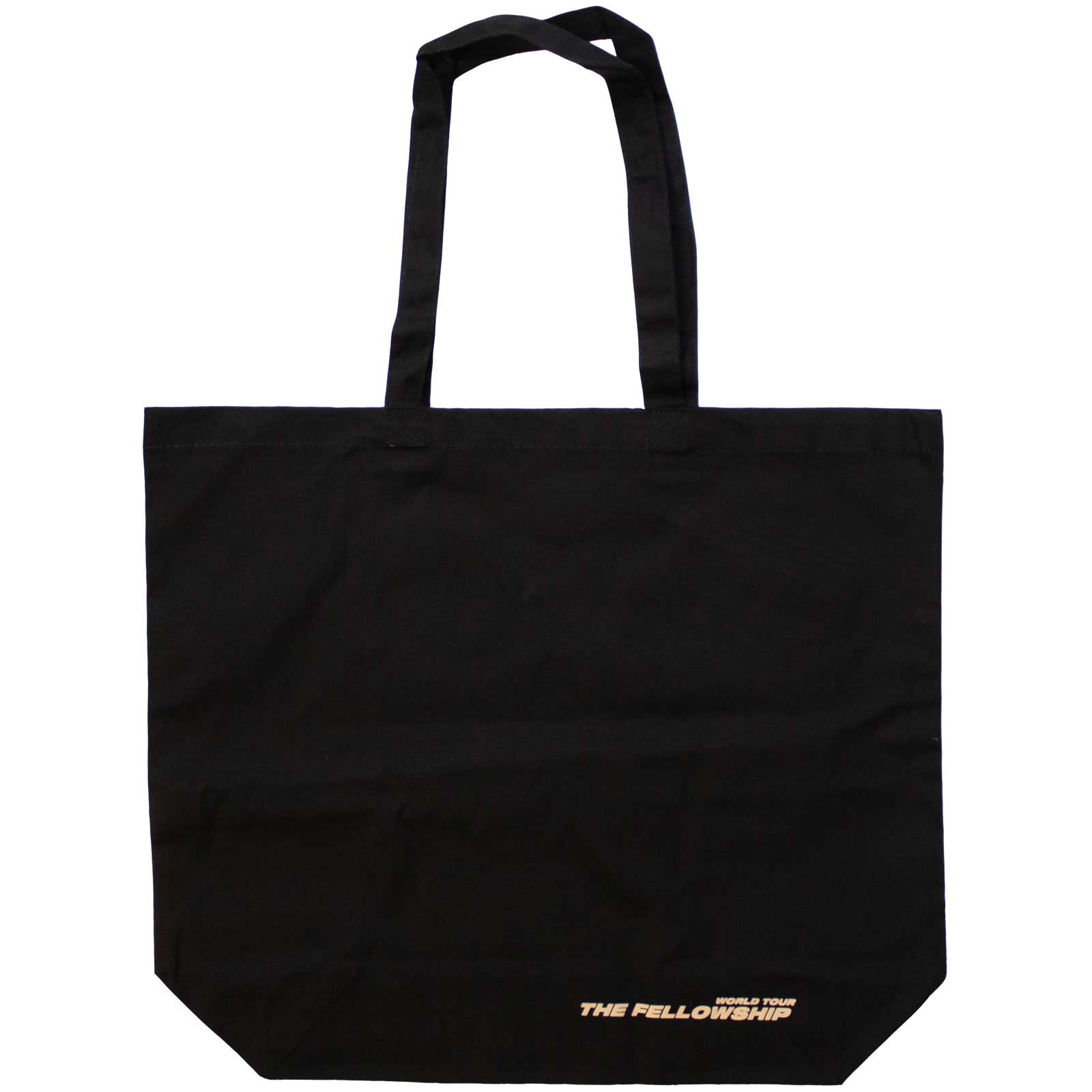 ATEEZ  Cotton Tote Bag: Fellowship Map The Treasure (Black) (Back Print & Ex-Tour)