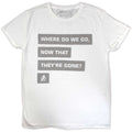 Marvel Comics Unisex T-Shirt: Avengers Now That They're Gone (White)