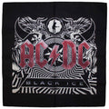 AC/DC Unisex Bandana: Black Ice (Black)