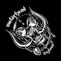 Motorhead Unisex Bandana: England (Black)