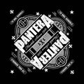 Pantera Unisex Bandana: Stronger than all (Black)
