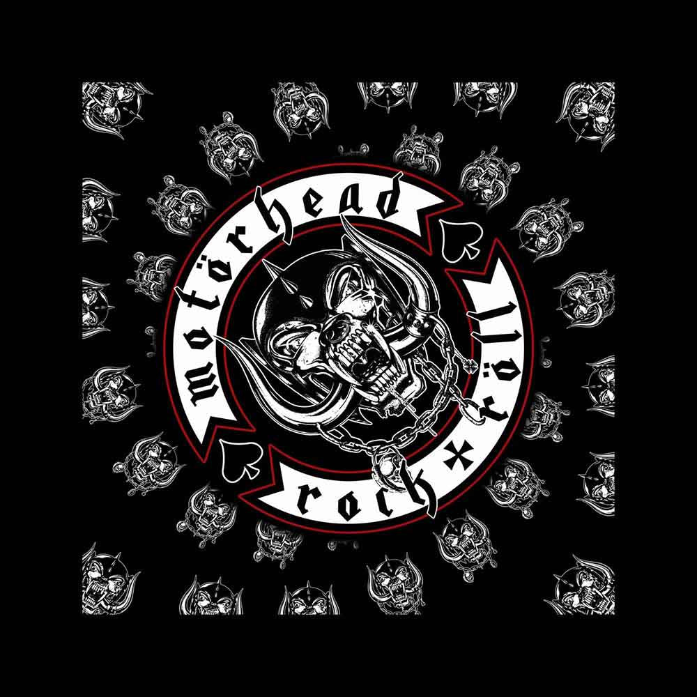 Motorhead Unisex Bandana: Biker (Black)