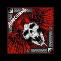 Airbourne Unisex Bandana: Red Skull (Black)