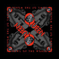Queen Unisex Bandana: News of the World (Black)