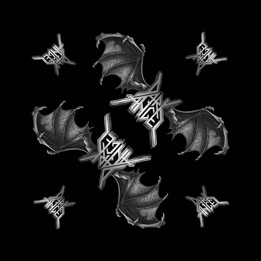 Dark Angel Unisex Bandana: Logo (Black)