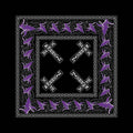 Black Sabbath Unisex Bandana: Cross Logo (Black)