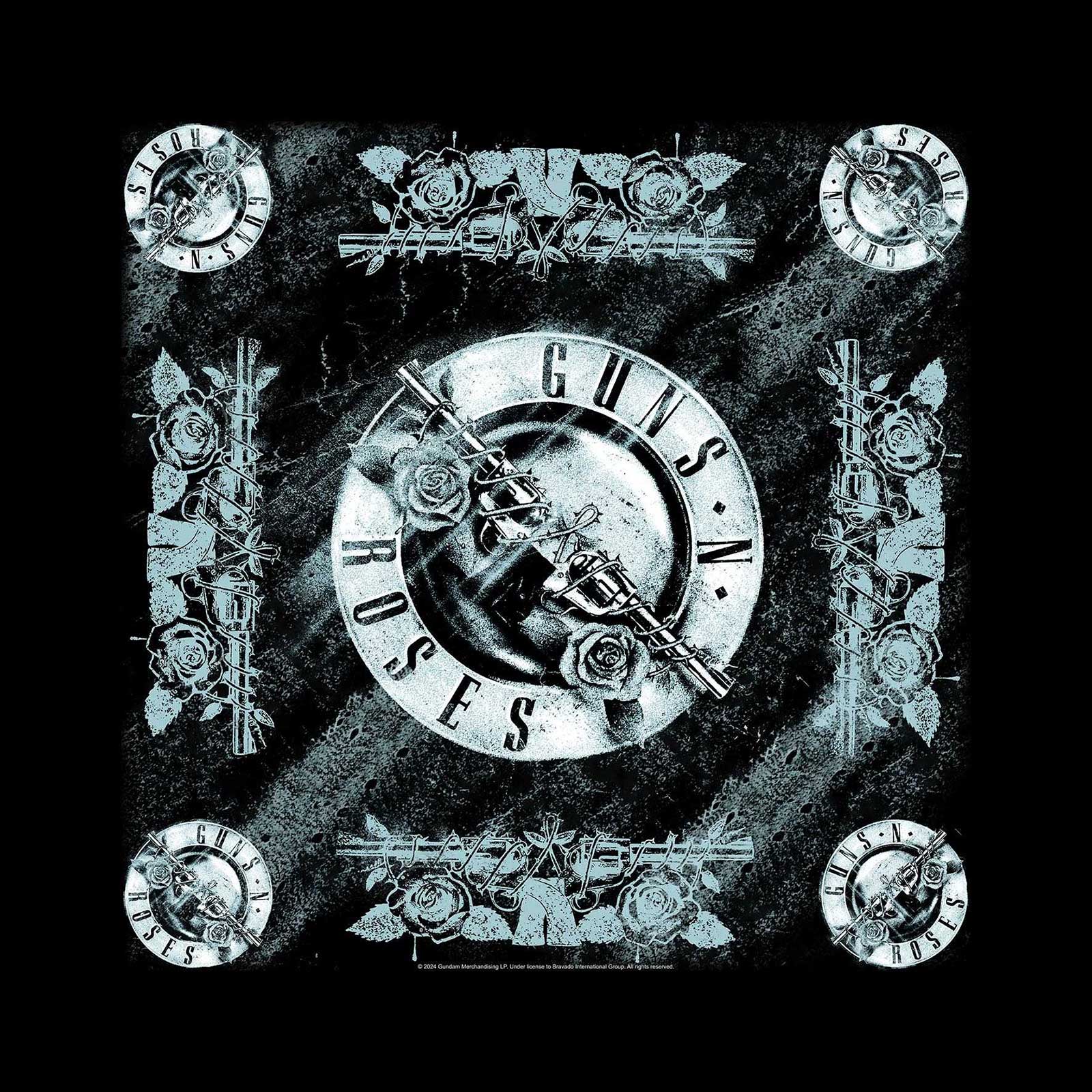 Guns N' Roses Unisex Bandana: Logo (Black)