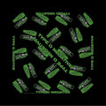 Type O Negative Unisex Bandana: Coffins (Black)