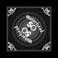 Motorhead Unisex Bandana: 50 (Black)