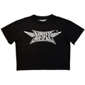 Babymetal Ladies Crop Top: Pentagram (Black)