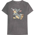 Disney Unisex T-Shirt: Bambi Thumper Wave (Charcoal Grey)