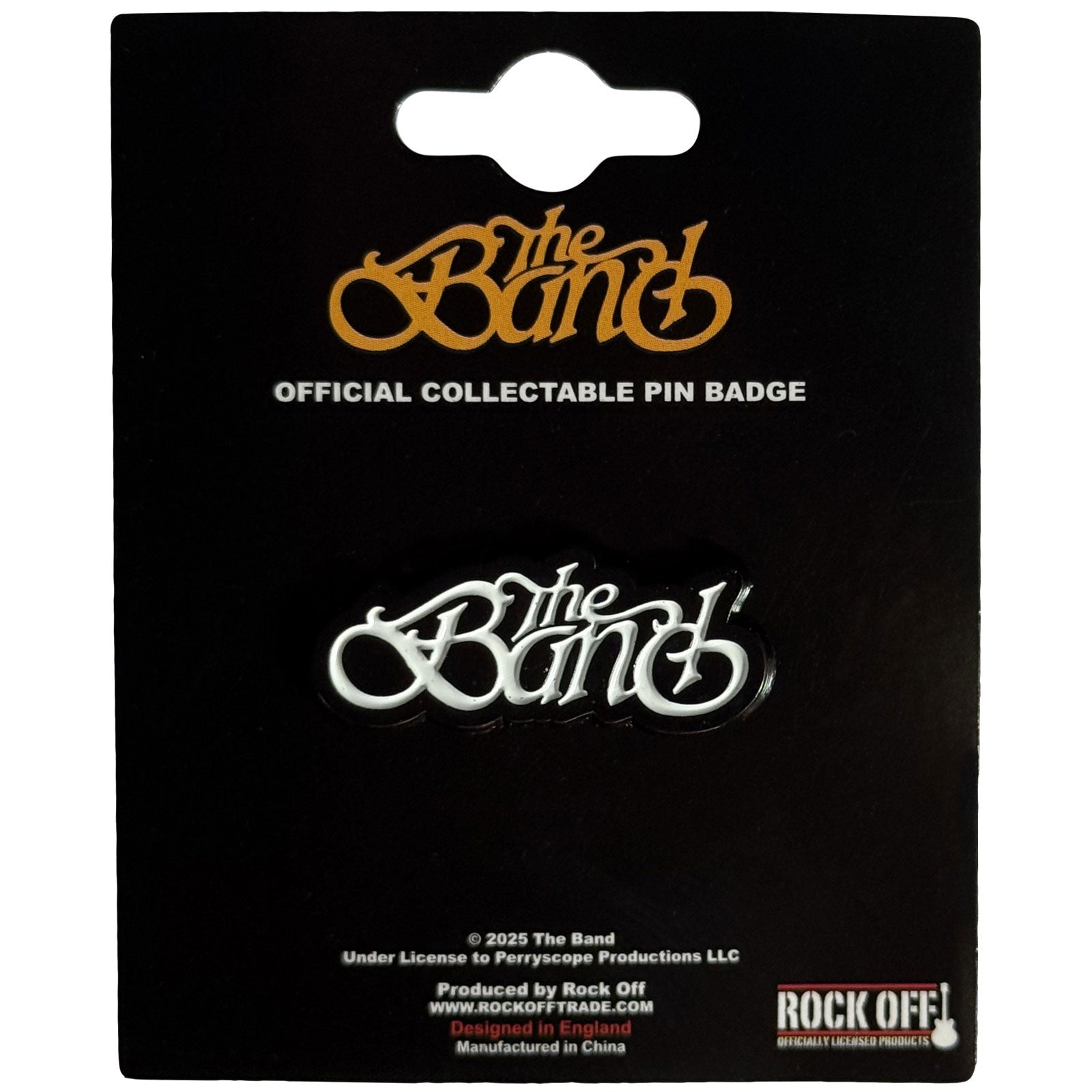 The Band Pin Badge: Logo